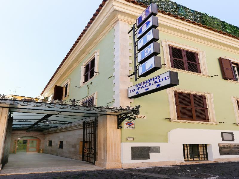 Hotel Tempio Di Pallade Rome Bagian luar foto