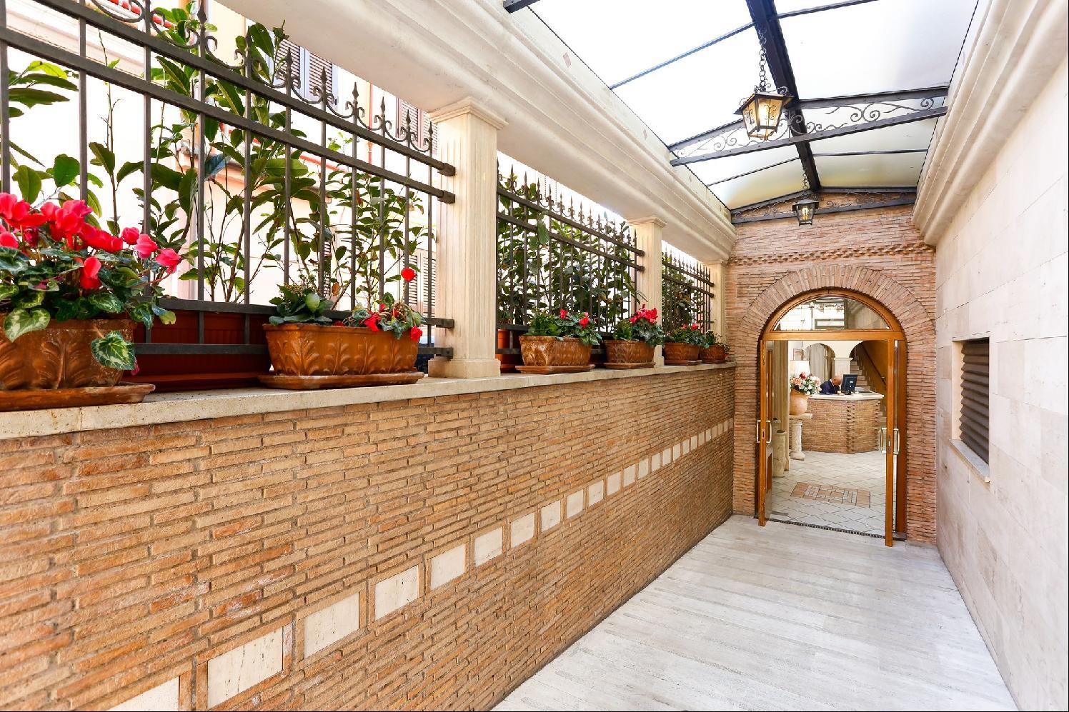 Hotel Tempio Di Pallade Rome Bagian luar foto
