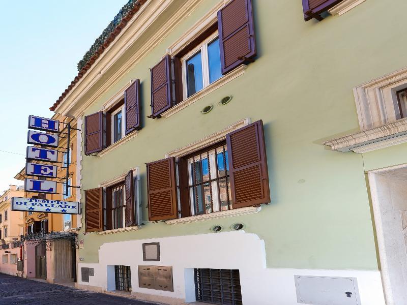 Hotel Tempio Di Pallade Rome Bagian luar foto